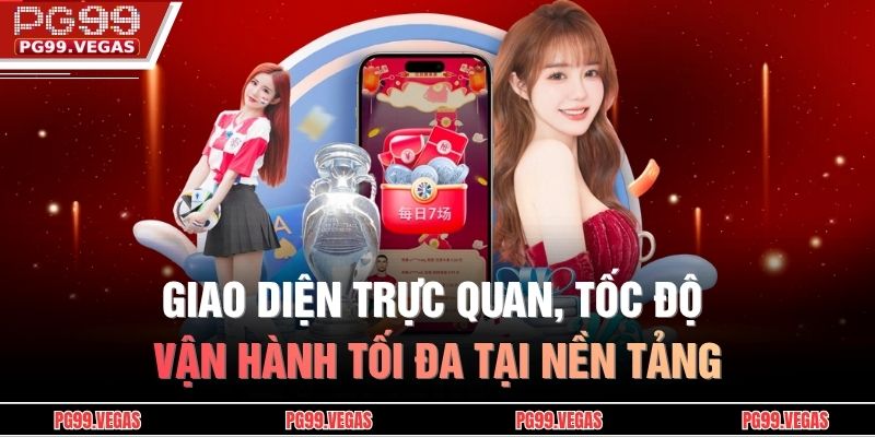 Trang chủ 25 Giao diện trực quan, tốc độ vận hành tối đa tại nền tảng
